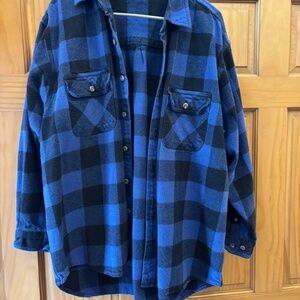 Urban Outfitters BDG No Label Recycled Heavyweight Flannel